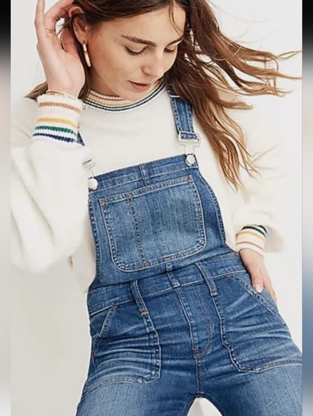 Madewell Blue Denim Women's Overalls. XS